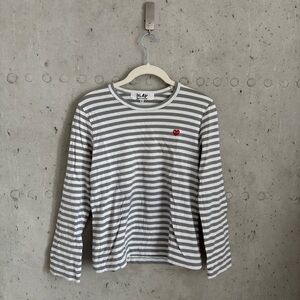 CDG STRIPED LONG SLEEVE